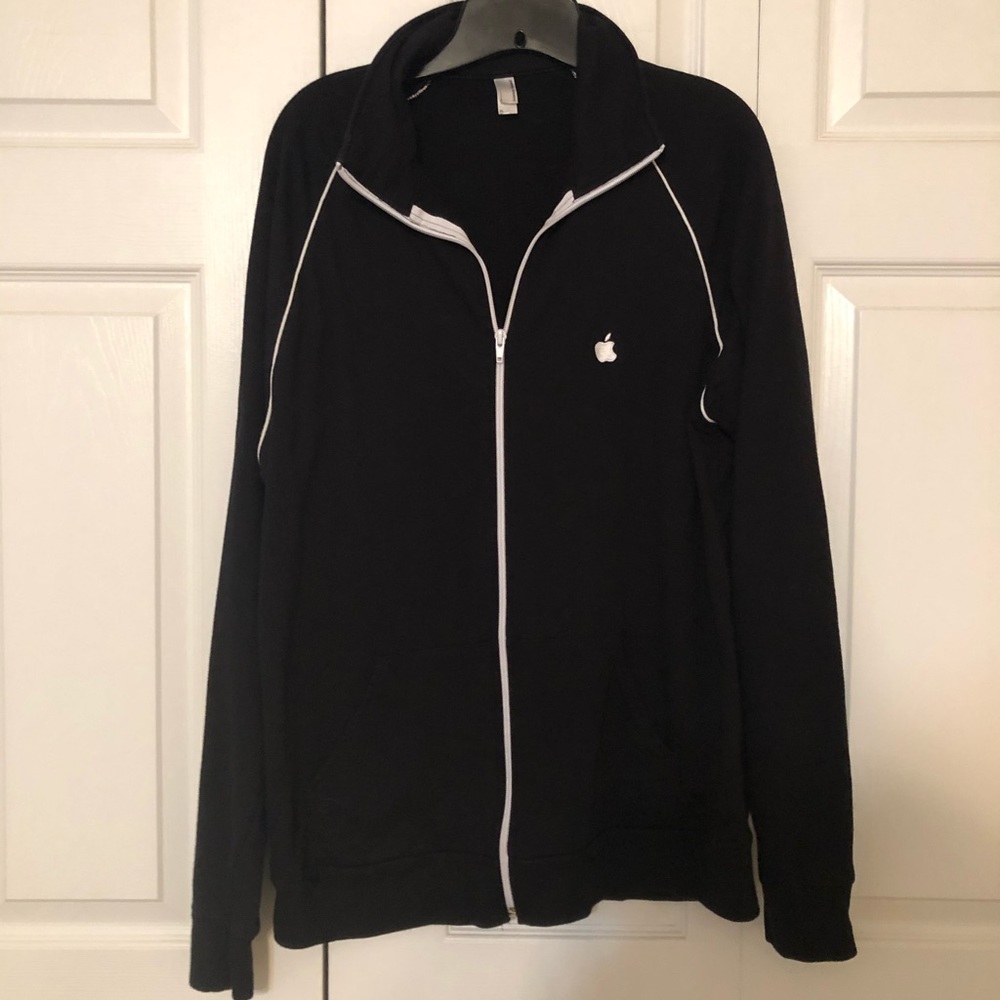 🖥 Apple Authentic Black Jacket sz XL